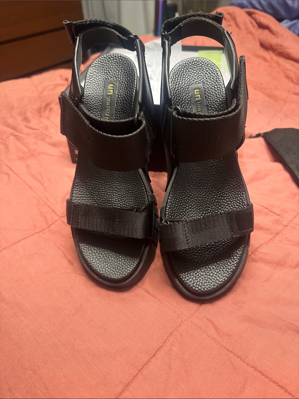 United nude Delta run black sandals - Picture 3 of 12